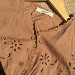 Doen Thyme Top in Macaroon